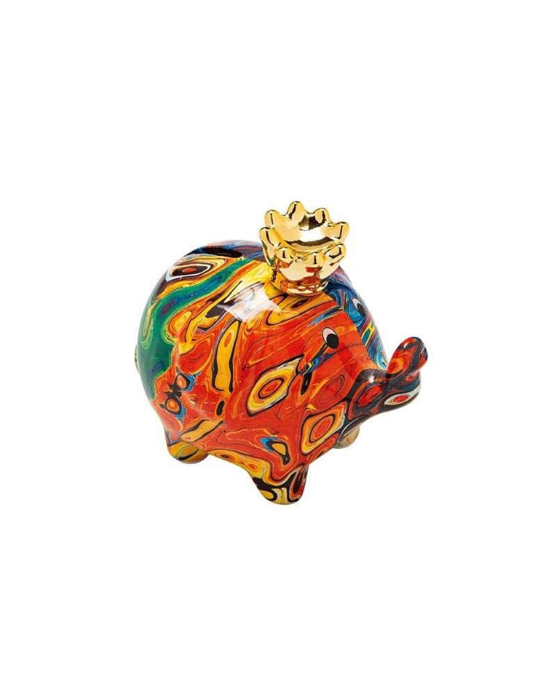 Salvadanaio Micio Dolomite Decori Assortiti Brandani