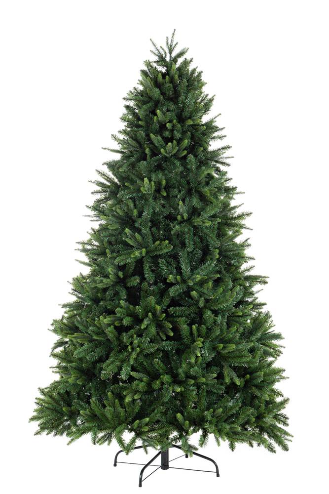 Albero abete natale verde Falcade 180h - 1552 rami