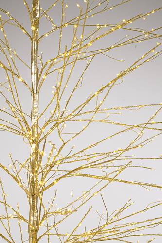 Albero natale rami champagne 2000 microled 210h