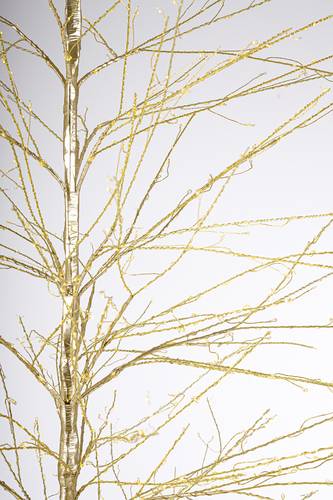 Albero natale rami champagne 2000 microled 210h