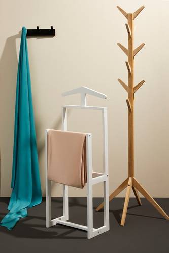 Appendiabiti da terra albero slim legno naturale 169h