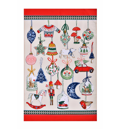 Asciugapiatti cotone natale pendahli d'albero Christmas Ornaments