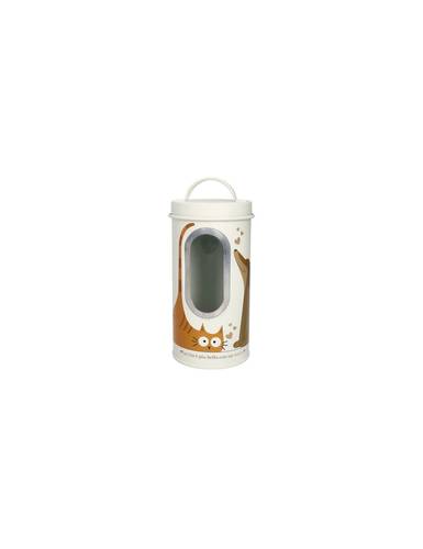 Barattolo Pet premietti metallo decoro cane e gatto