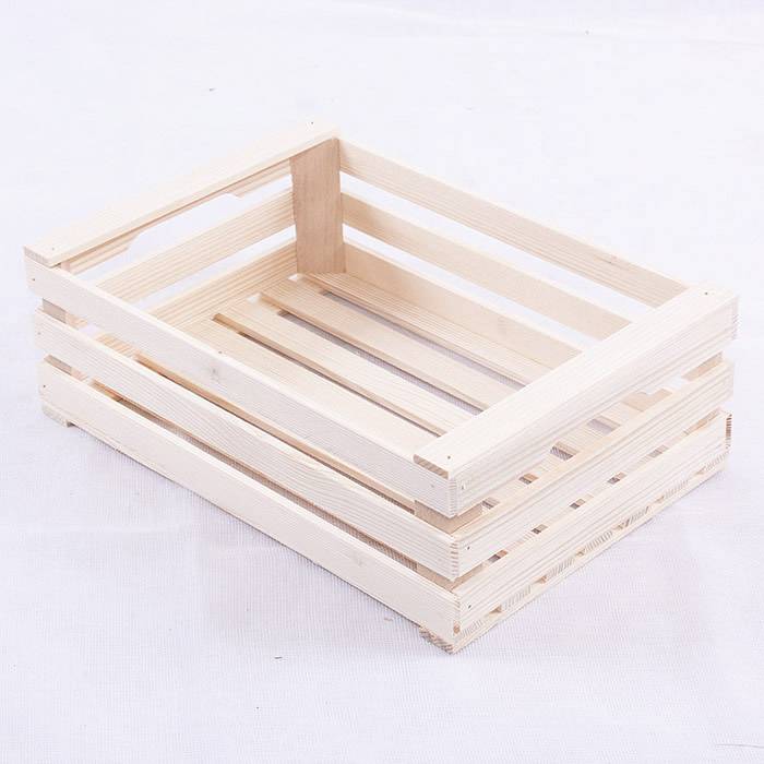 Cassettina legno grezzo tipo frutta 30x20