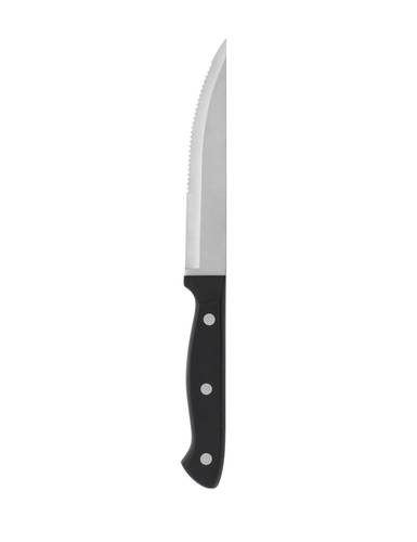Coltello bistecca 6 pezzi in acciaio inox