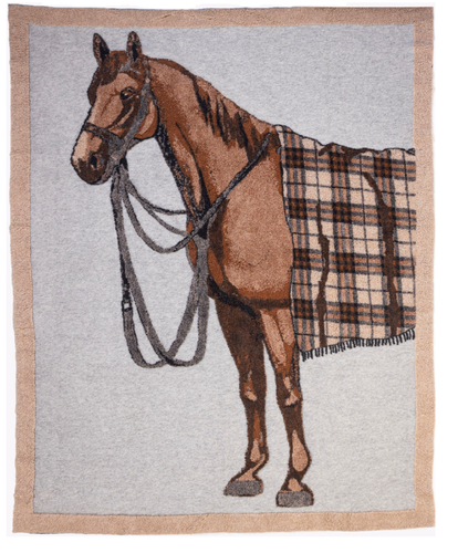 Coperta lana cavaIlo Scottish Horse 150x200
