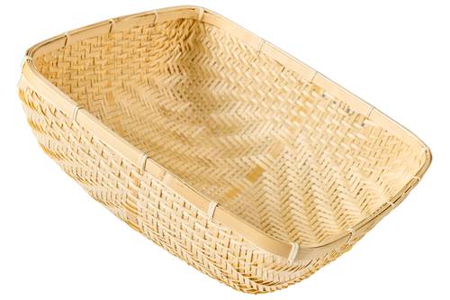 Coprivivande campana bamboo naturale quadrata 35x35