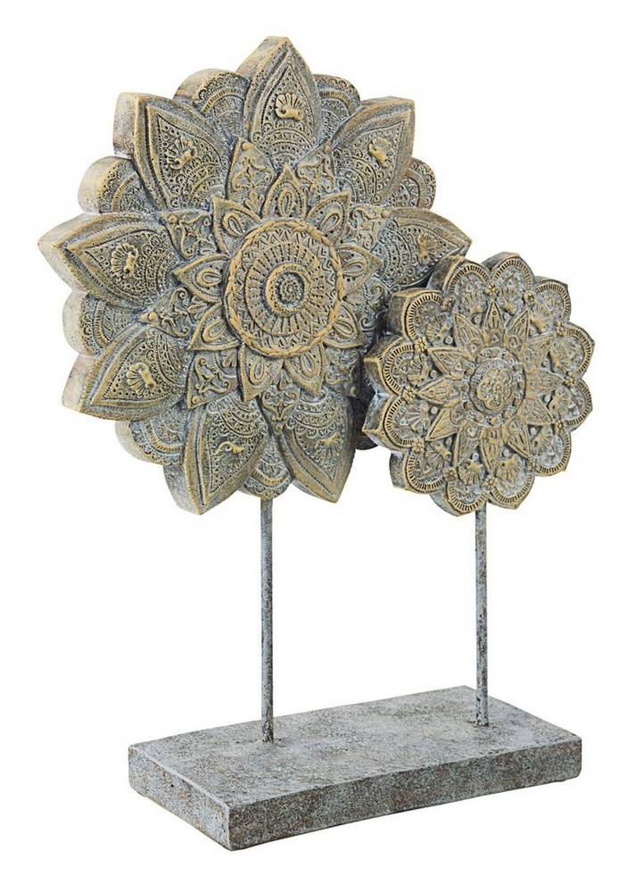 Decorazione da appoggio Yoma rosoni oro