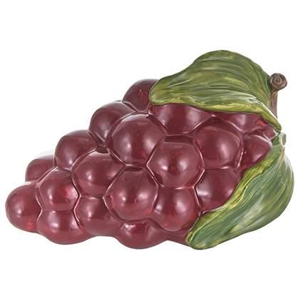 Frutto porcellana colorata Uva