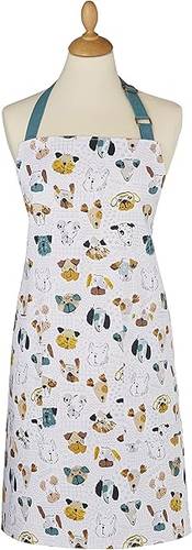 Grembiule cucina cotone musetti di cani Mutley Crew Ulster Weavers