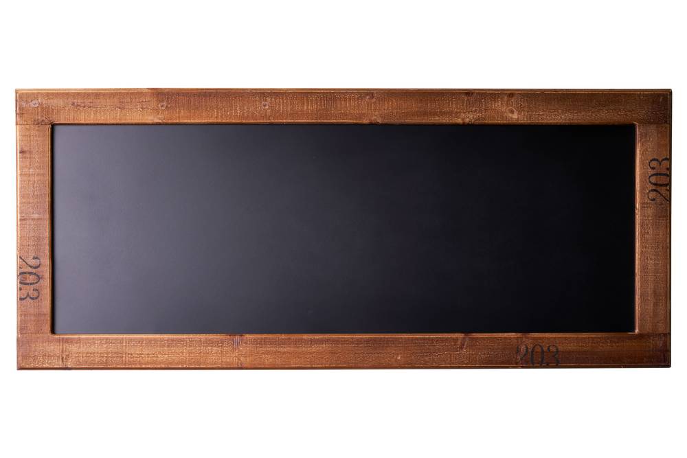 DOEWORKS Lavagna Nera A2 60x45cm Con Cornice Legno - Per Casa, Scuola, Ufficio - Foto 10