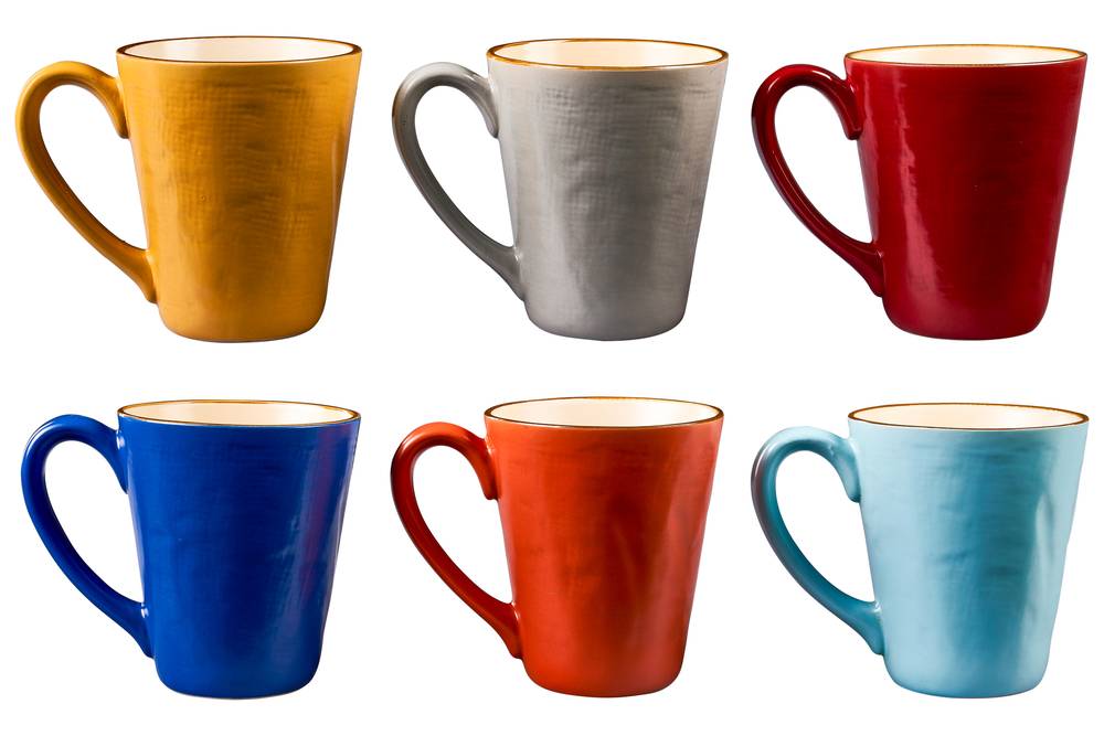 Mug colorata porcellana collezione mediterraneo