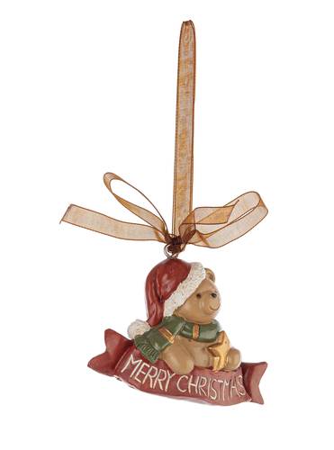 Pendaglio orsetto Merry Christhmas