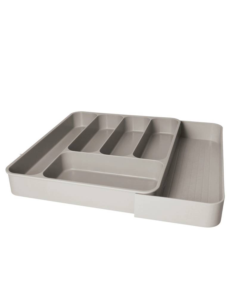 Portaposate da cassetto estensibile tortora plastica resistente
