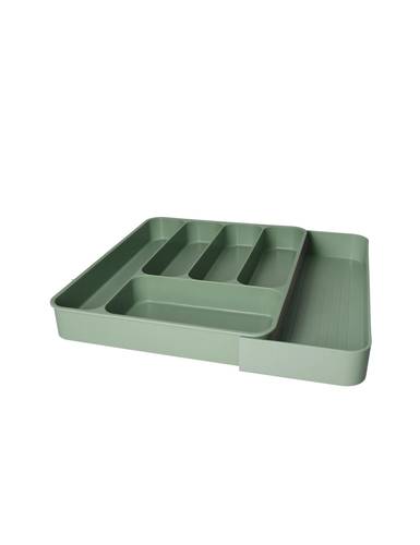 Portaposate da cassetto estensibile verde plastica resistente