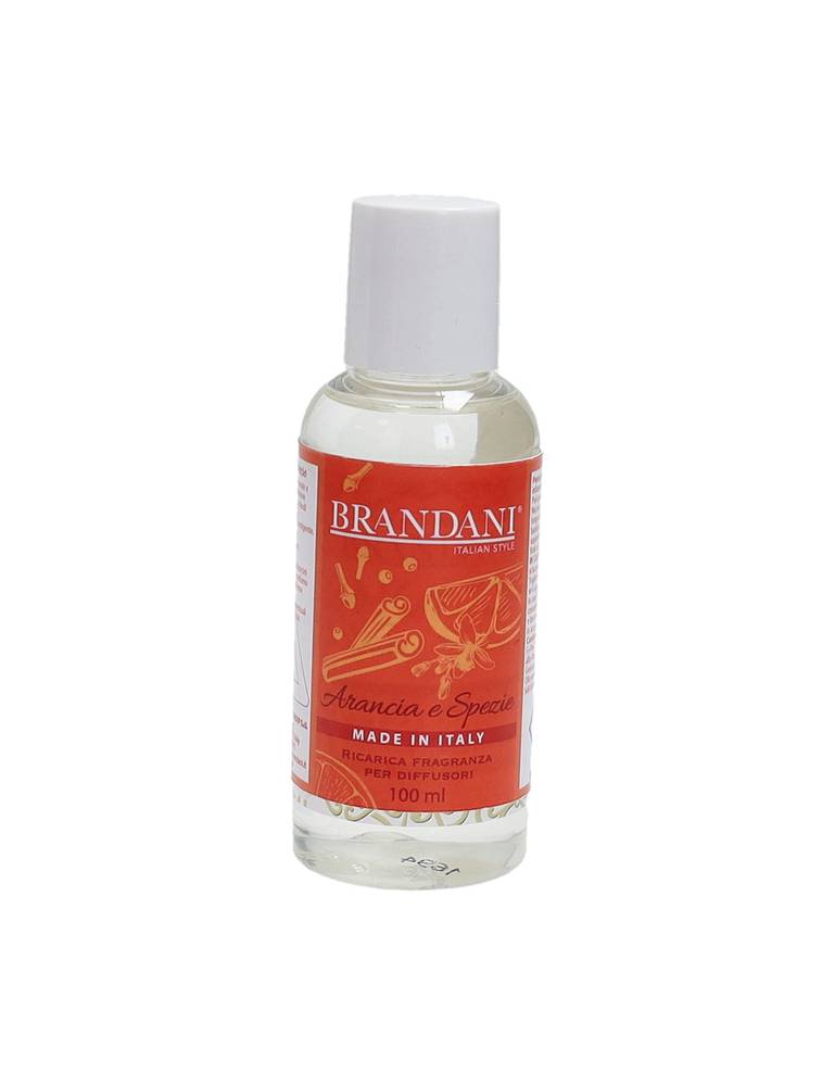 Ricarica fragranza Arancia e spezie 100 ml per diffusori