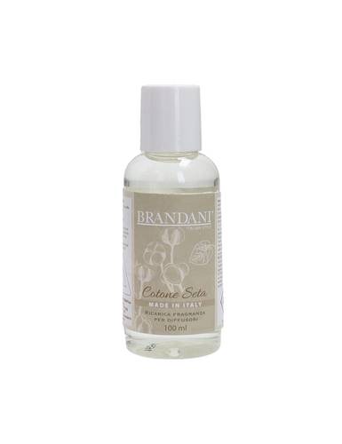 Ricarica fragranza Cotone e seta 100 ml per diffusori