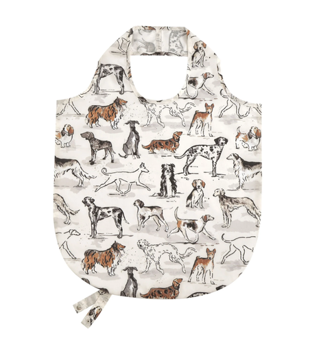 Shopping bag pieghevole cani Country Dogs
