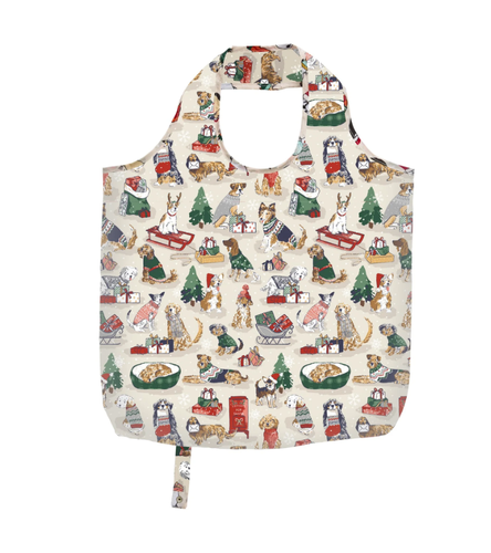 Shopping bag pieghevole cani MerryMutts