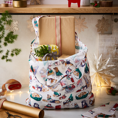 Shopping bag pieghevole cani MerryMutts