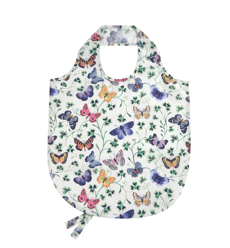 Shopping bag pieghevole farfalle colorate Butterfly Grove