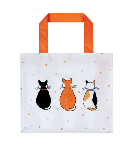 Shopping bag pvc small gatti in attesa Cats in Waiting