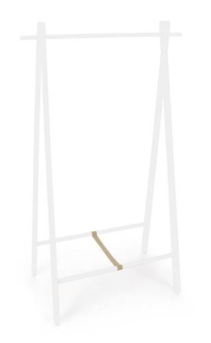 Stender appendiabiti legno bianco 151h