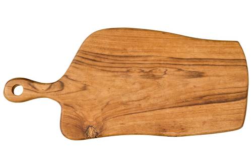 Tagliere tek sagomato con manico 20x45
