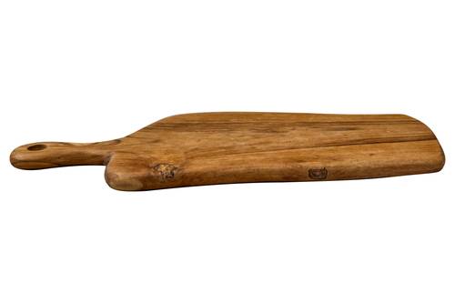 Tagliere tek sagomato con manico 20x45