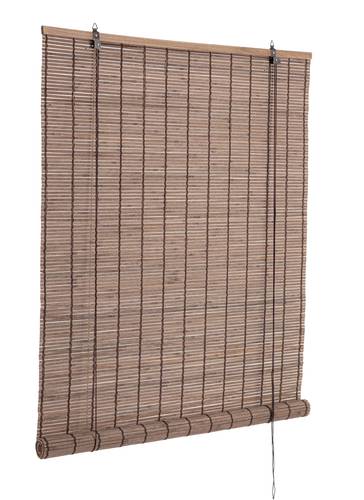 Tapparella da sole bamboo piatto marrone avvolgibile