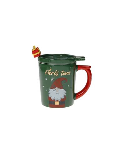 Coppia di tazze Natale Natalizia PERSONALIZZABILE con nome Babbo Natale Mr e Mrs Christmas Mug 11 Oz Idea Regalo