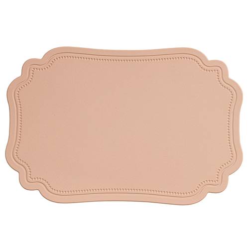 Tovaglietta americana florance rosa sagomata 45x30