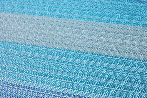 Tovaglietta americana intreccio pvc azzurro sfumato set 4 pezzi