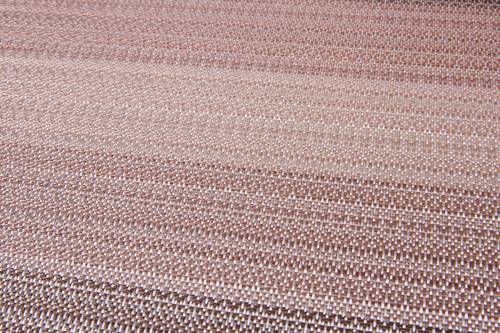 Tovaglietta americana intreccio pvc tortora sfumata set 4 pezzi