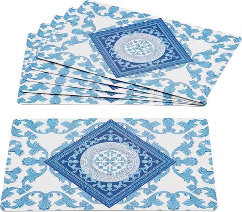 Tovaglietta americana pvc Portofino disegni blu