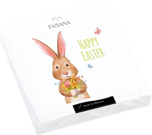 Tovaglioli carta coniglio Happy Ester 33x33 confezione 20pz