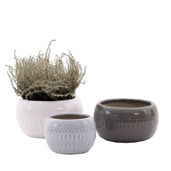 Vaso ciotola ceramica colorata Jera