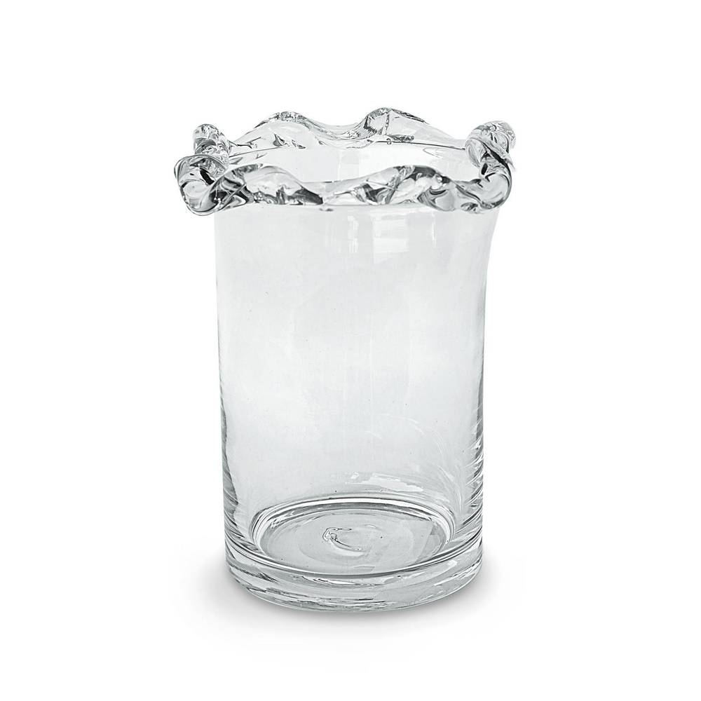 Footprint Vaso In Vetro Soffiato A Mano - Forma Impronta, Trasparente, 21,1 Cm - Fioriera Design - 4