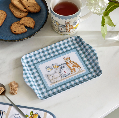 Vassoio gatti Pantry Cats melamina 20x14