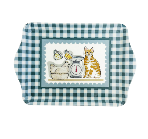Vassoio gatti Pantry Cats melamina 20x14