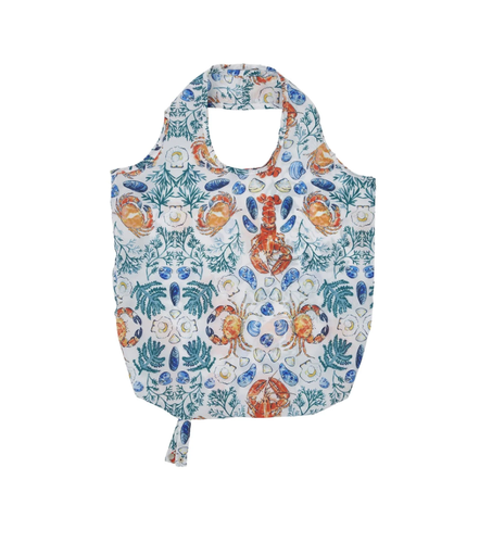 Shopping bag pieghevole crostacei ShellFish Ulster Weavers