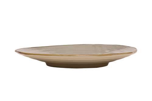 Piatto piano fango porcellana collezione mediterraneo