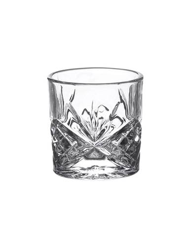 Bicchiere liquore shot rock&roll vetro lavorato set 6 pz