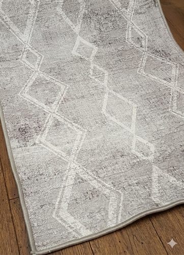 Tappeto Genio design geometria grigio 120x180