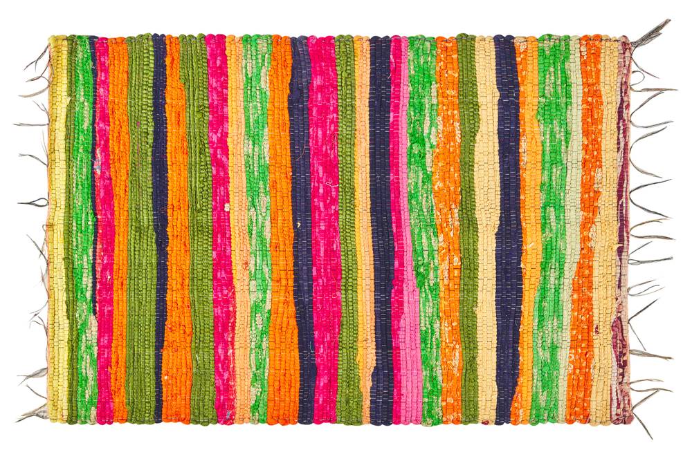 Tappeto pezzotto cotone multicolor 60x90