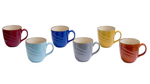 Tazza mug orzo porcellana collezione mediterraneo