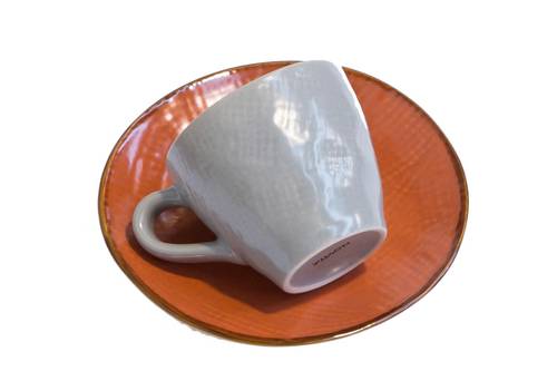 Tazzina caffè piccola porcellana set 6pz collezione mediterraneo